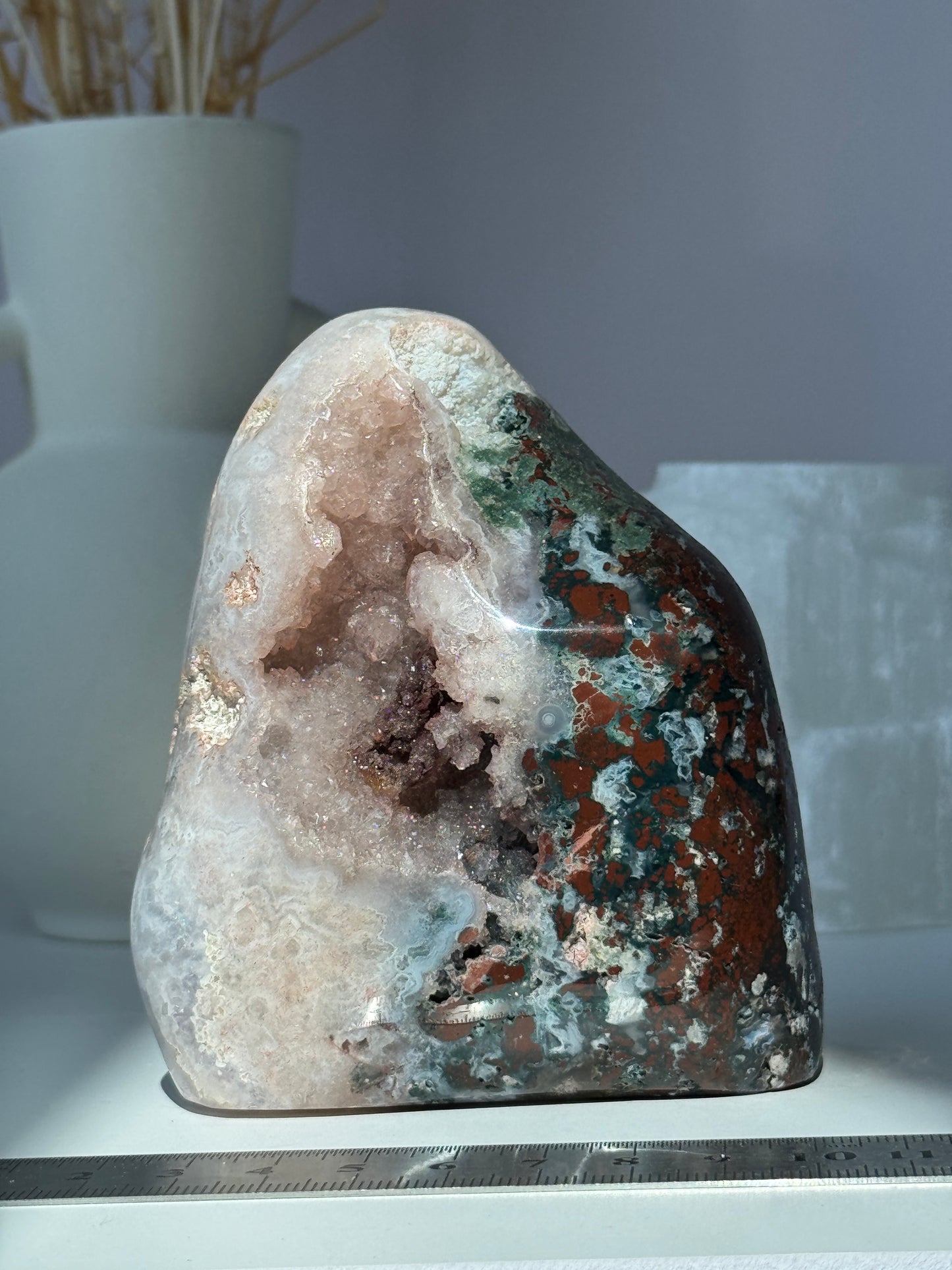 Pink Amethyst x Dragons Blood Freeform