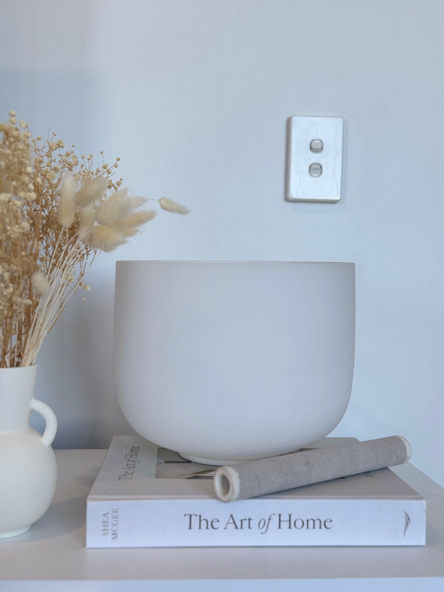 Quartz Singing Bowl - A Note💜