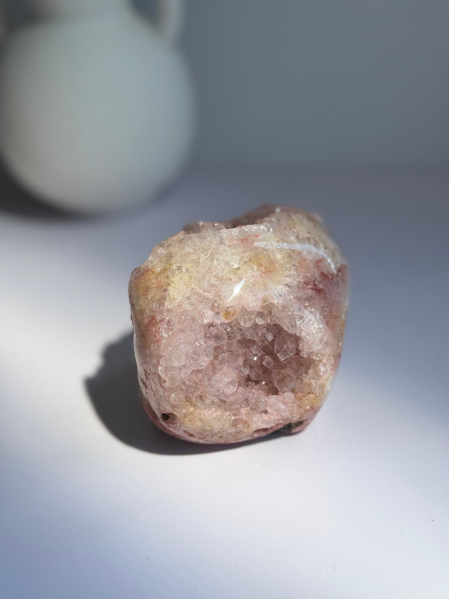 Pink Amethyst Cluster / Freeform - I