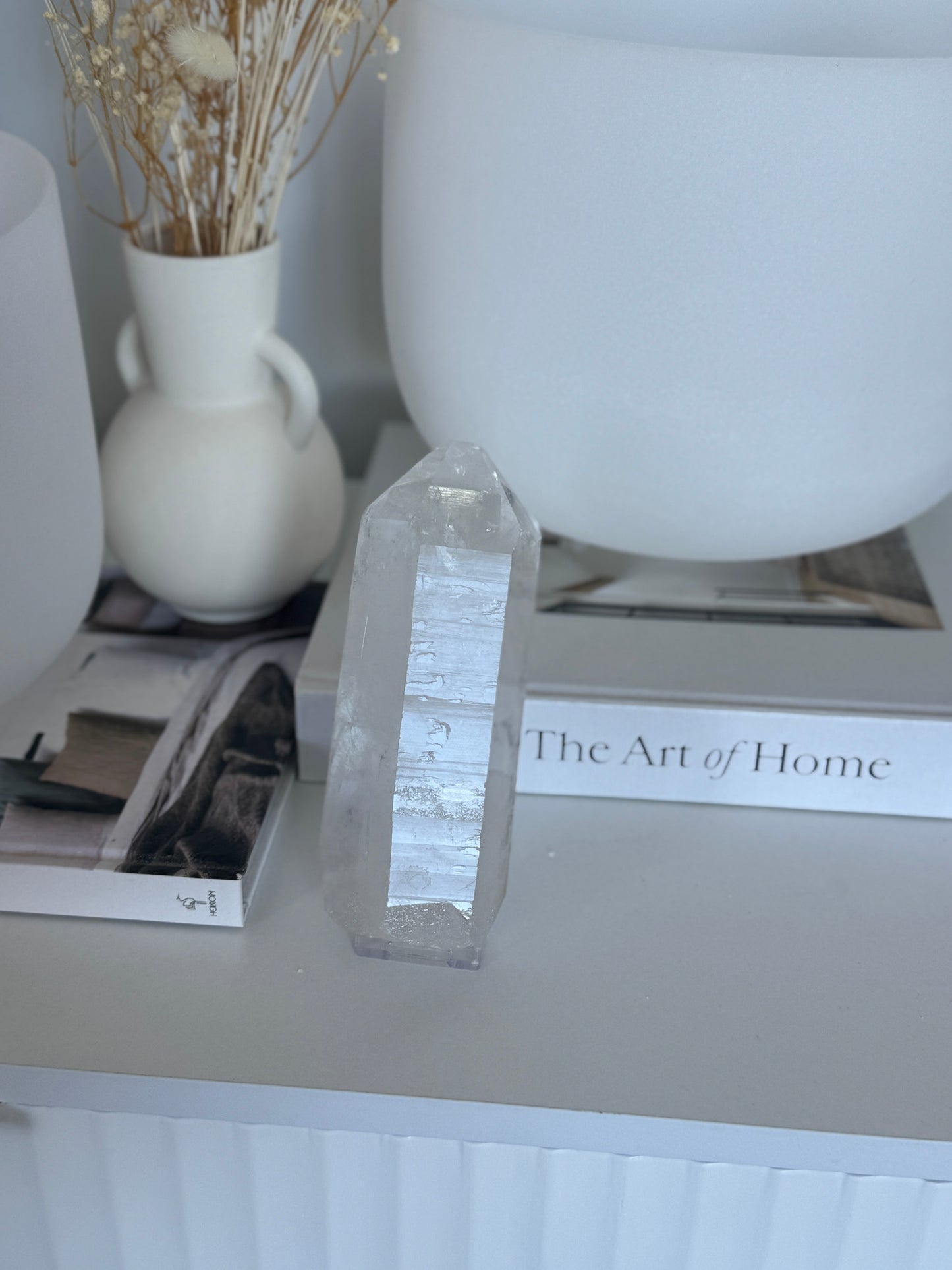 Clear Quartz Point - Lrg