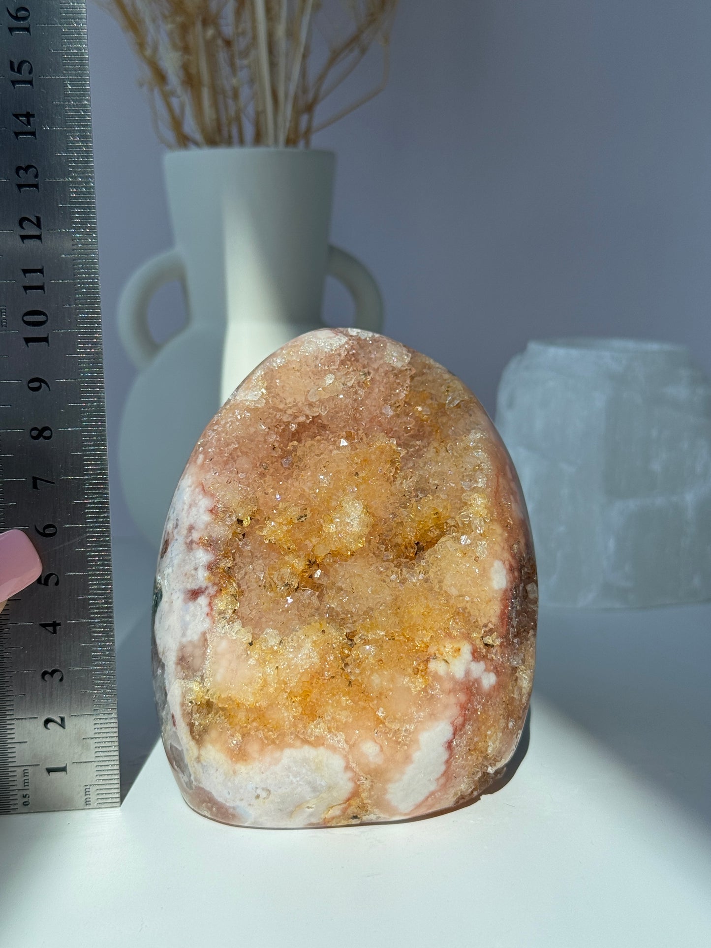 Pink Amethyst x Citrine