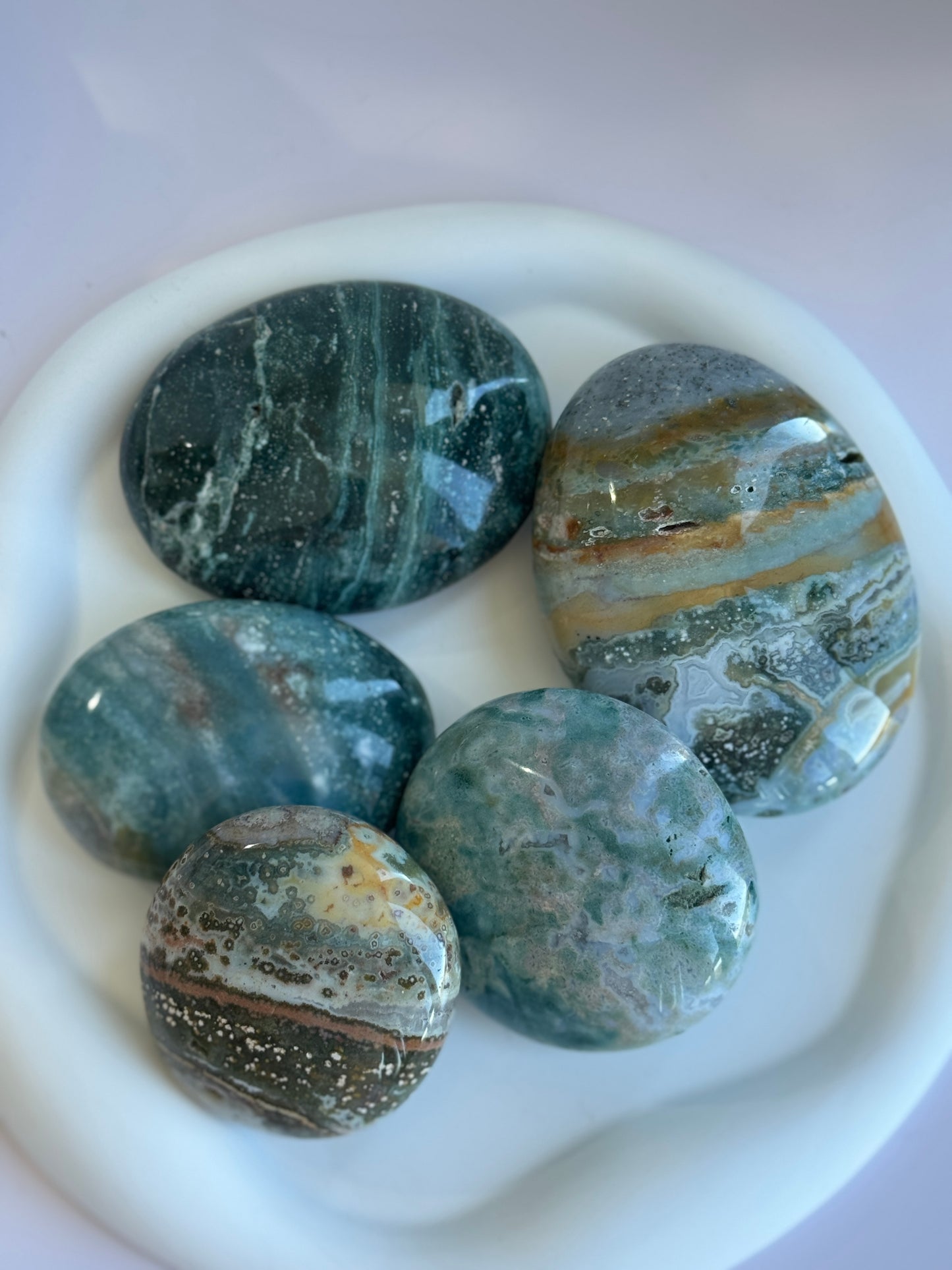 Ocean Jasper Palmstone - D