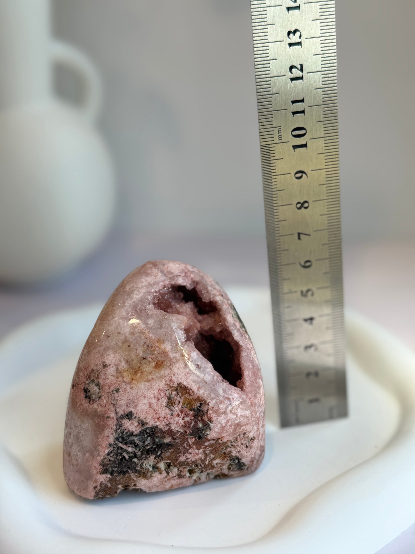 Pink Amethyst Freeform - J