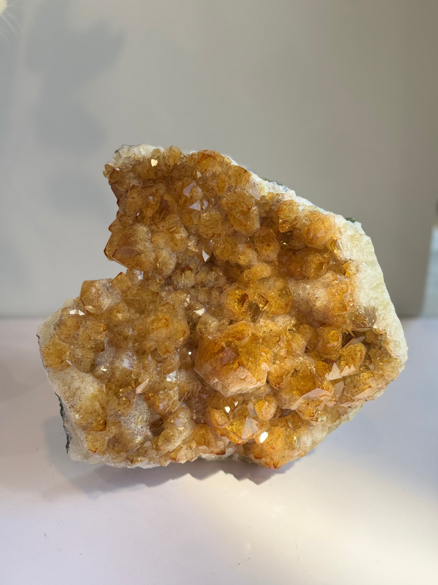Citrine Cluster Large - Free standing