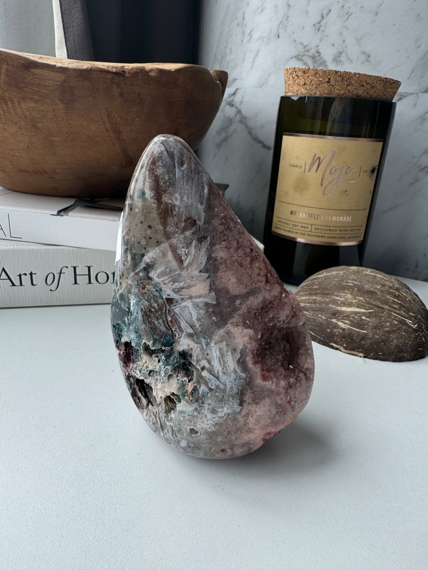 Pink Amethyst Freeform - H - A Grade