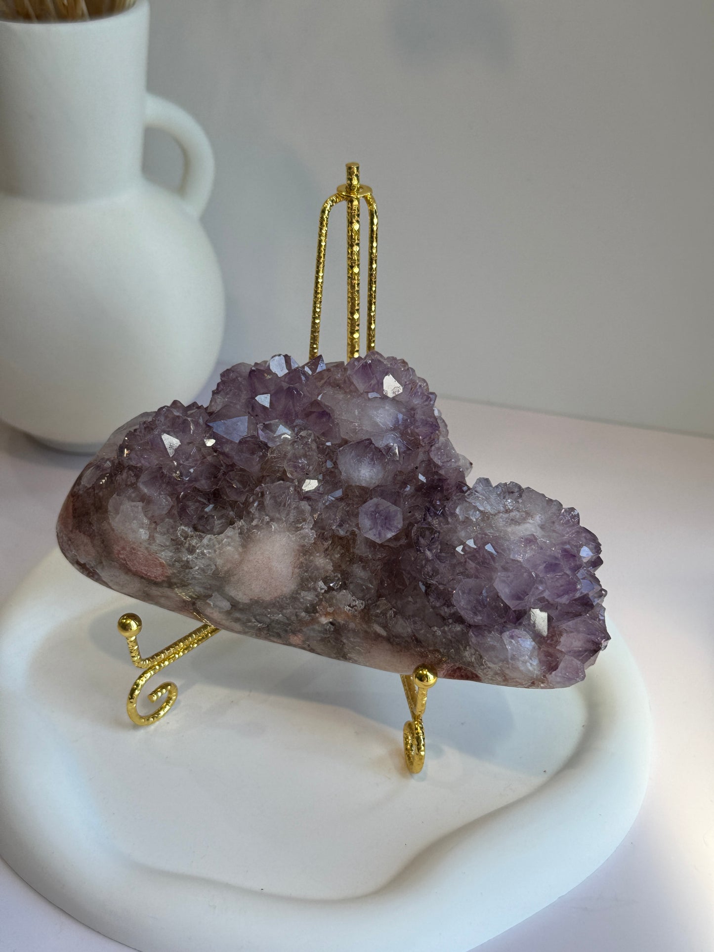 Pink Amethyst Freeform / Cluster - K