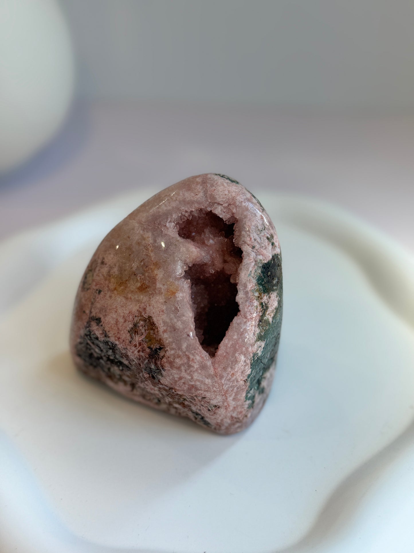 Pink Amethyst Freeform - J