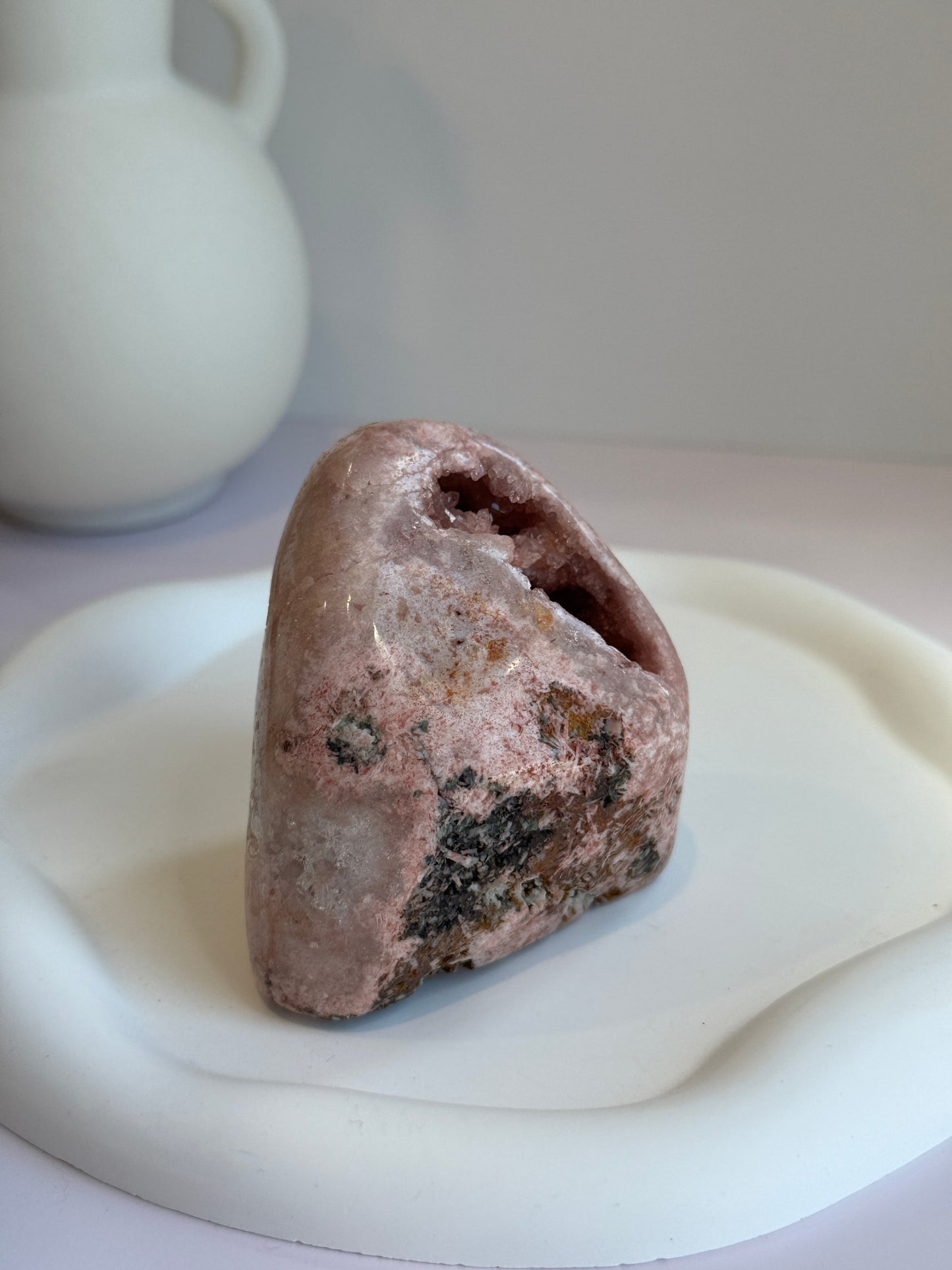 Pink Amethyst Freeform - J