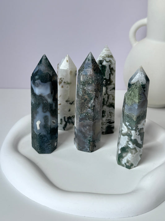 Moss Agate Generator - Intuitively Selected