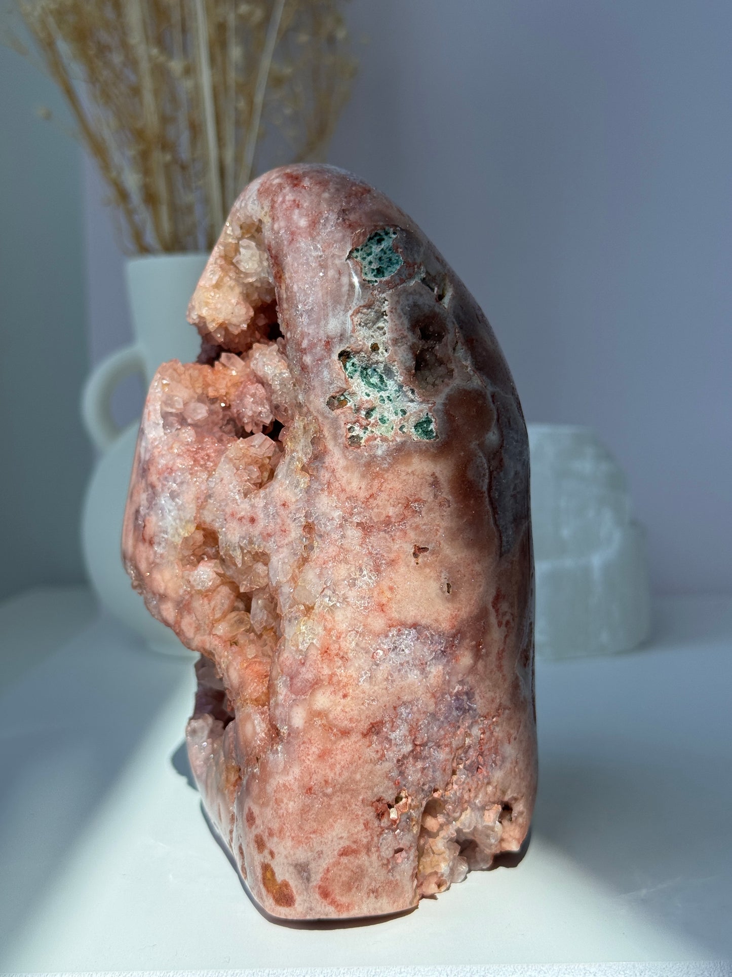 Pink Amethyst Freeform -  XL