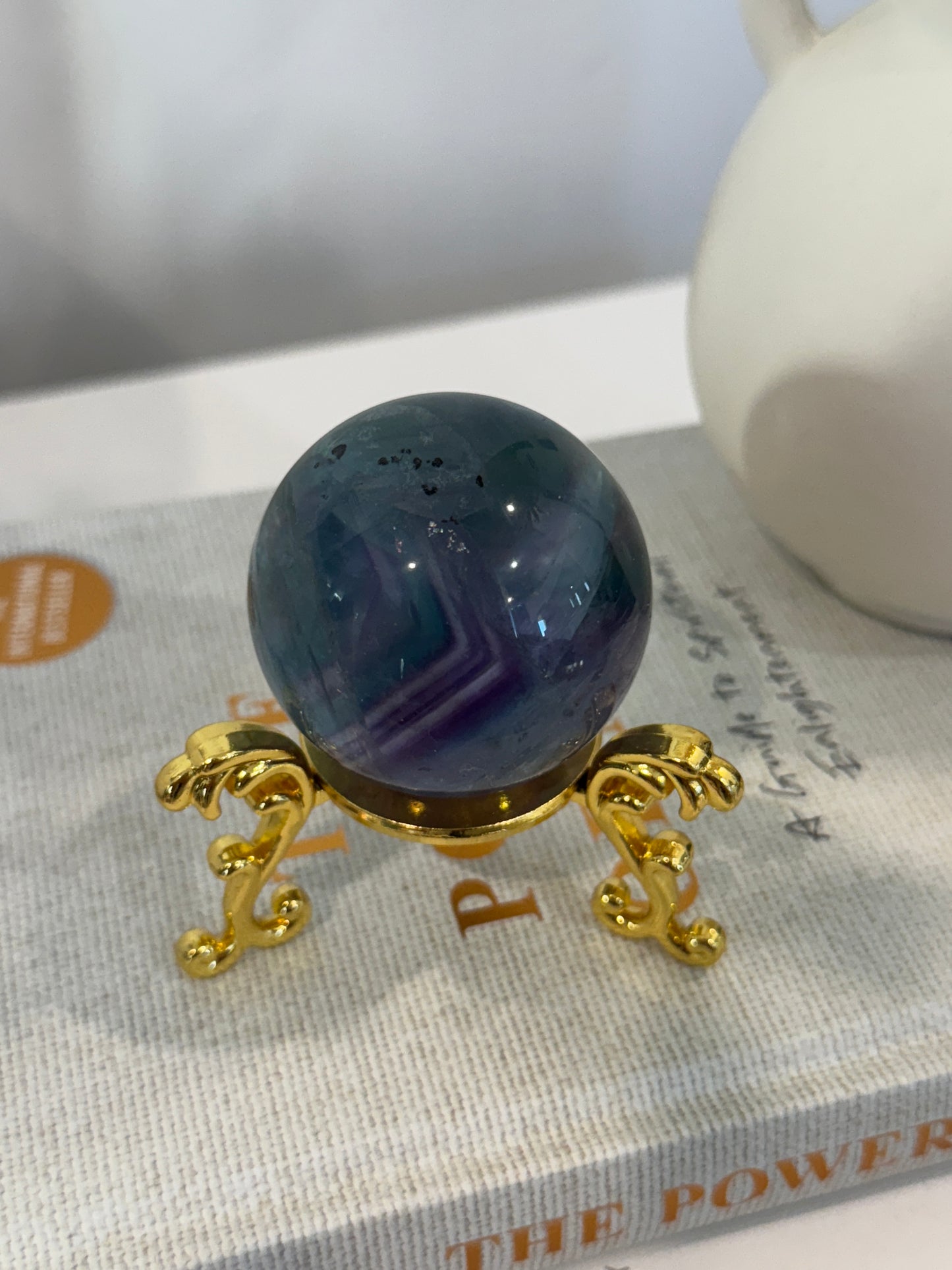 Fluorite Sphere - E