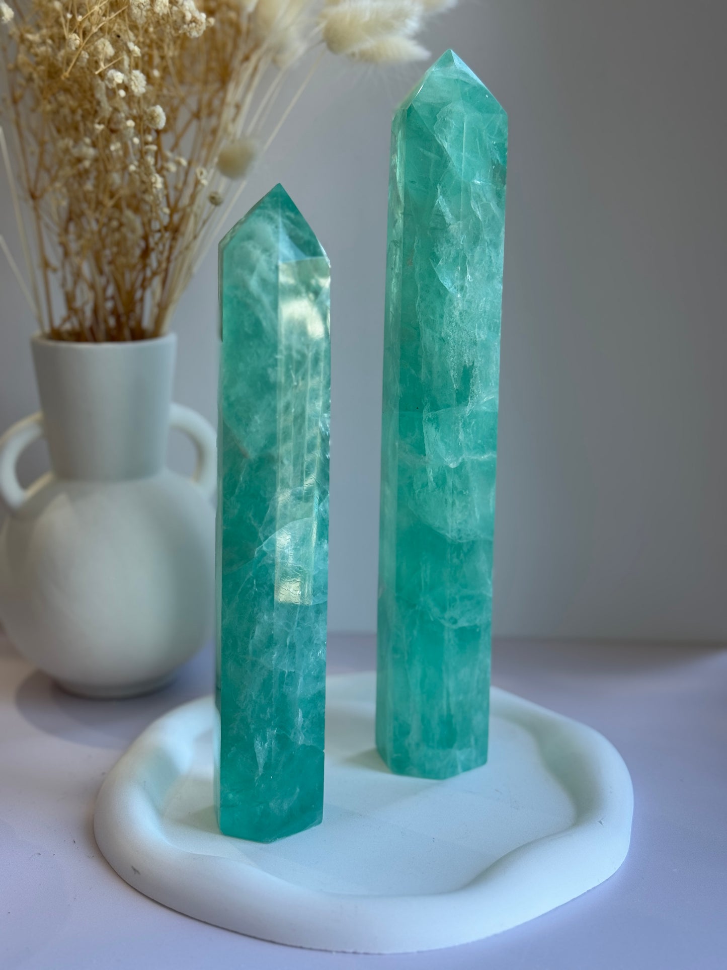 Fluorite Glacier Blue - A