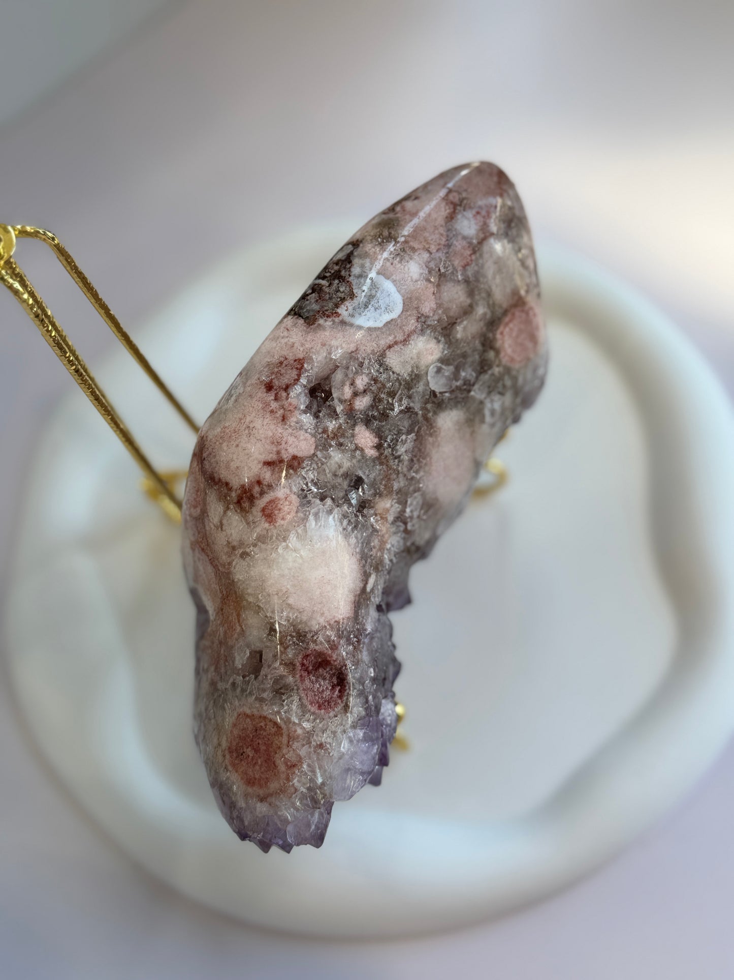 Pink Amethyst Freeform / Cluster - K