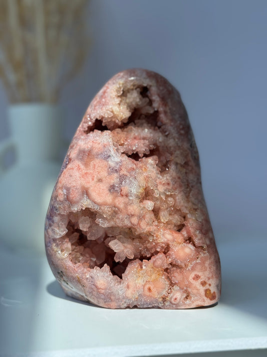 Pink Amethyst Freeform -  XL