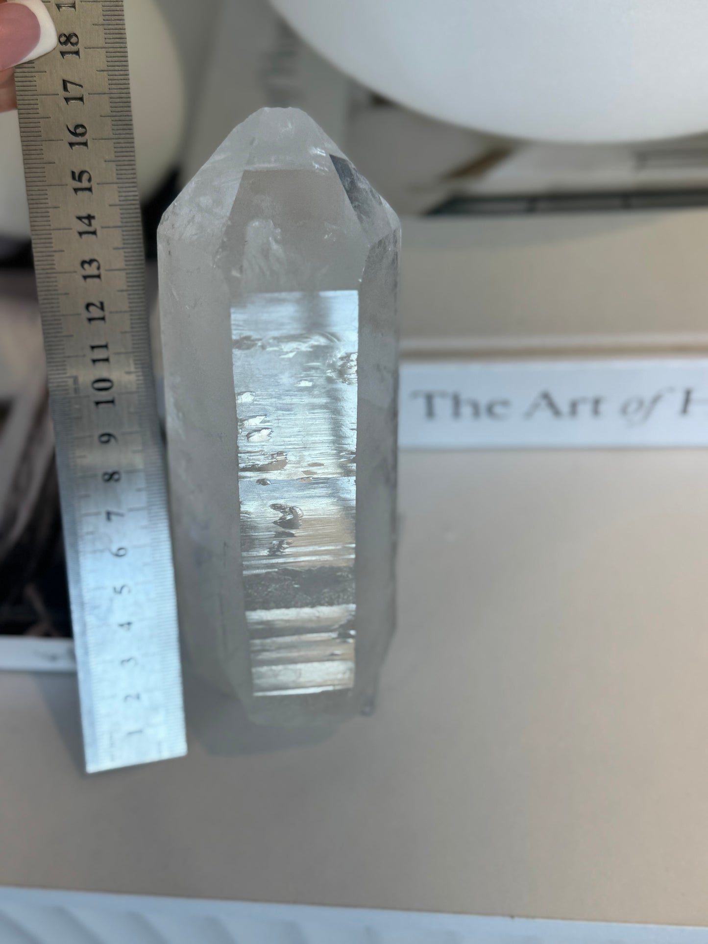 Clear Quartz Point - Lrg