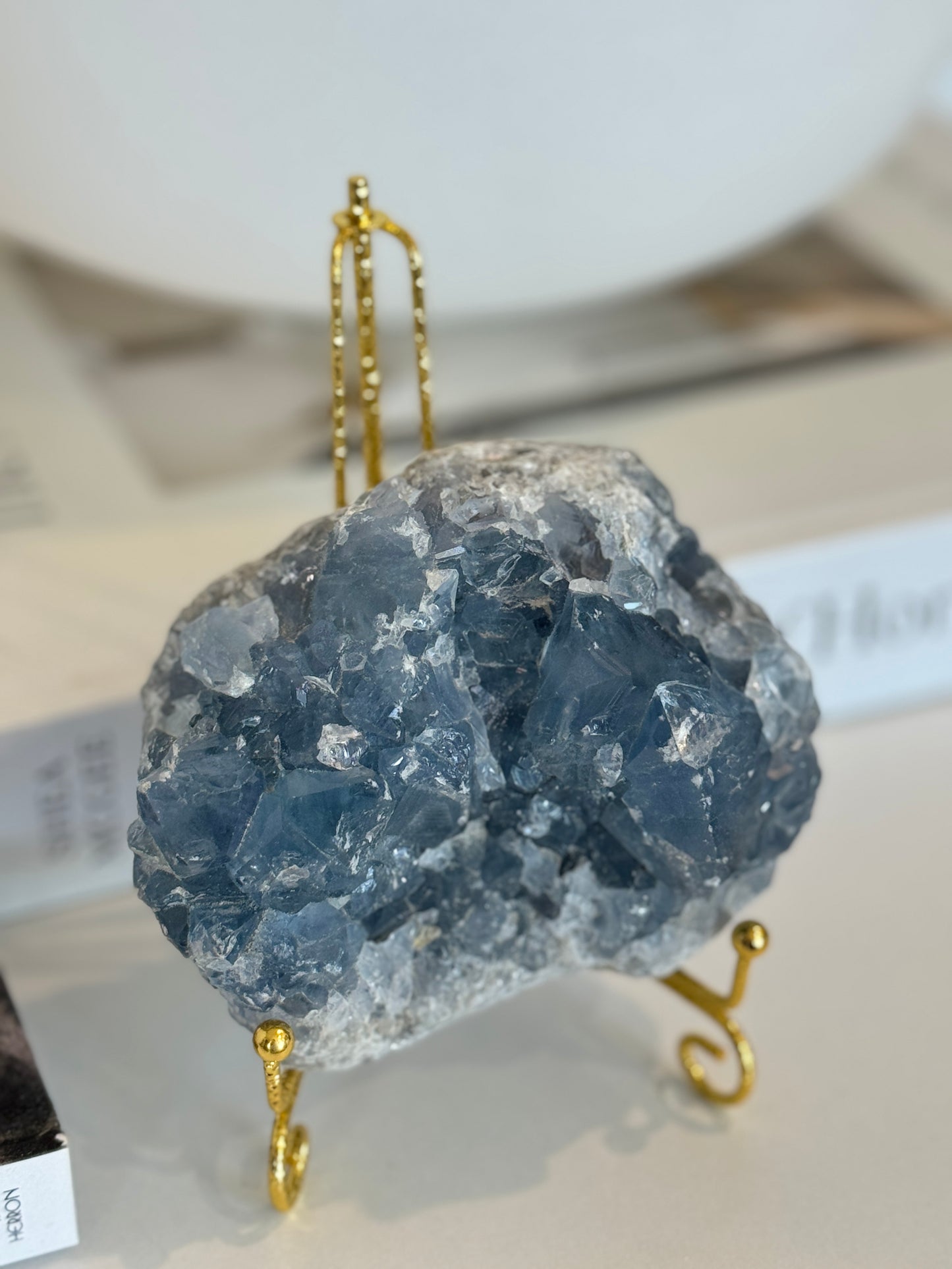 Celestite Cluster - B