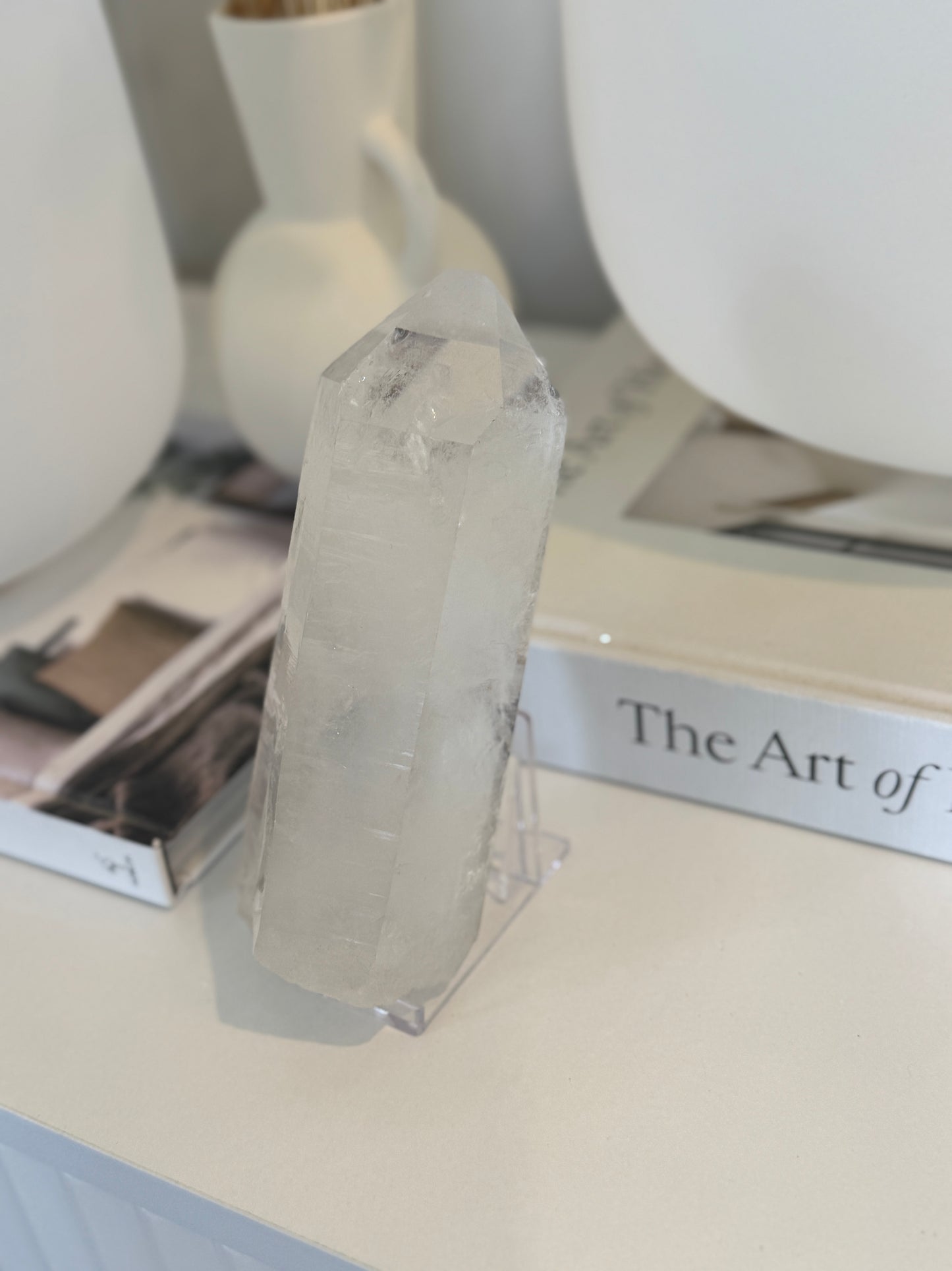 Clear Quartz Point - Lrg