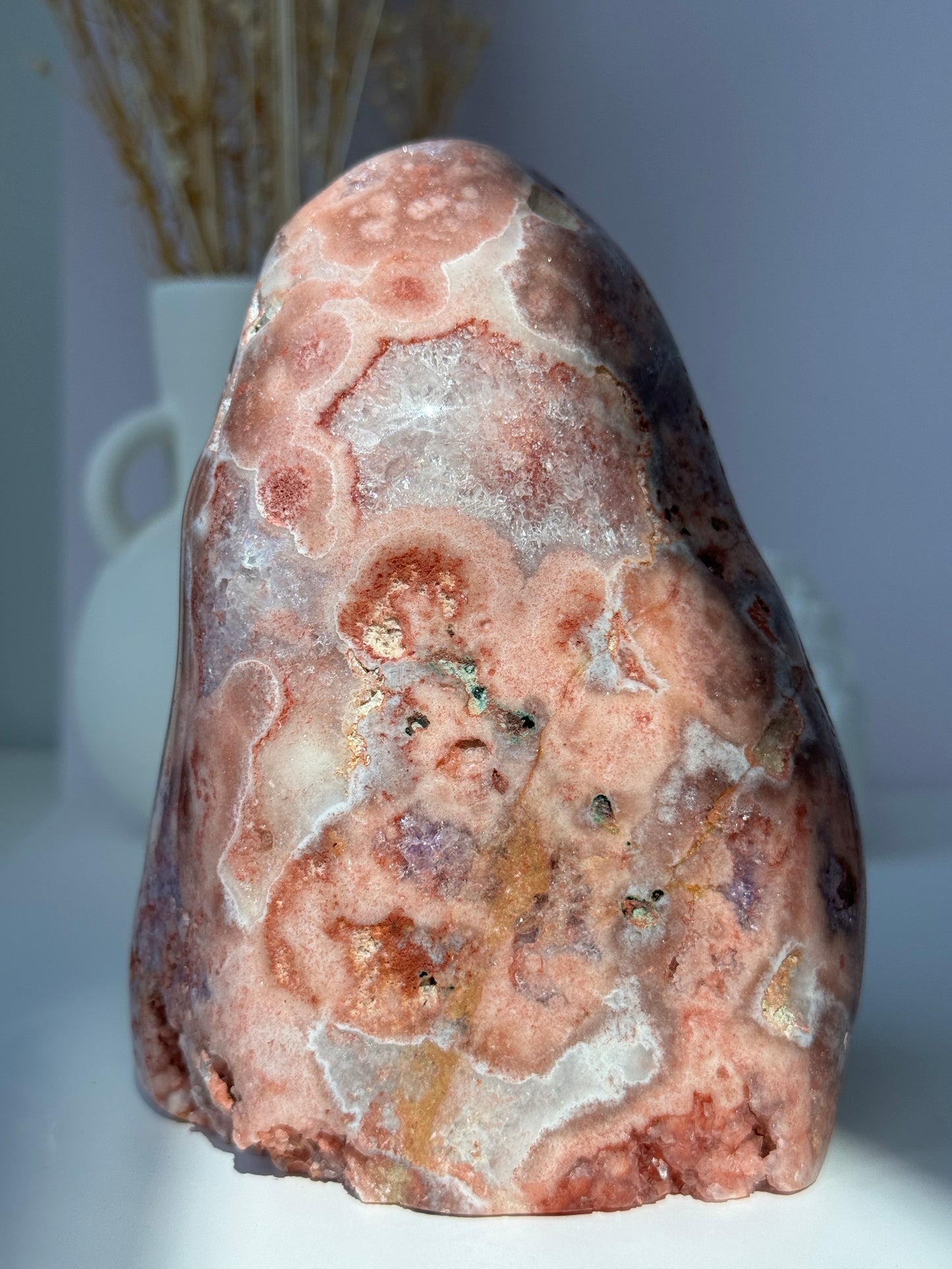 Pink Amethyst Freeform -  XL