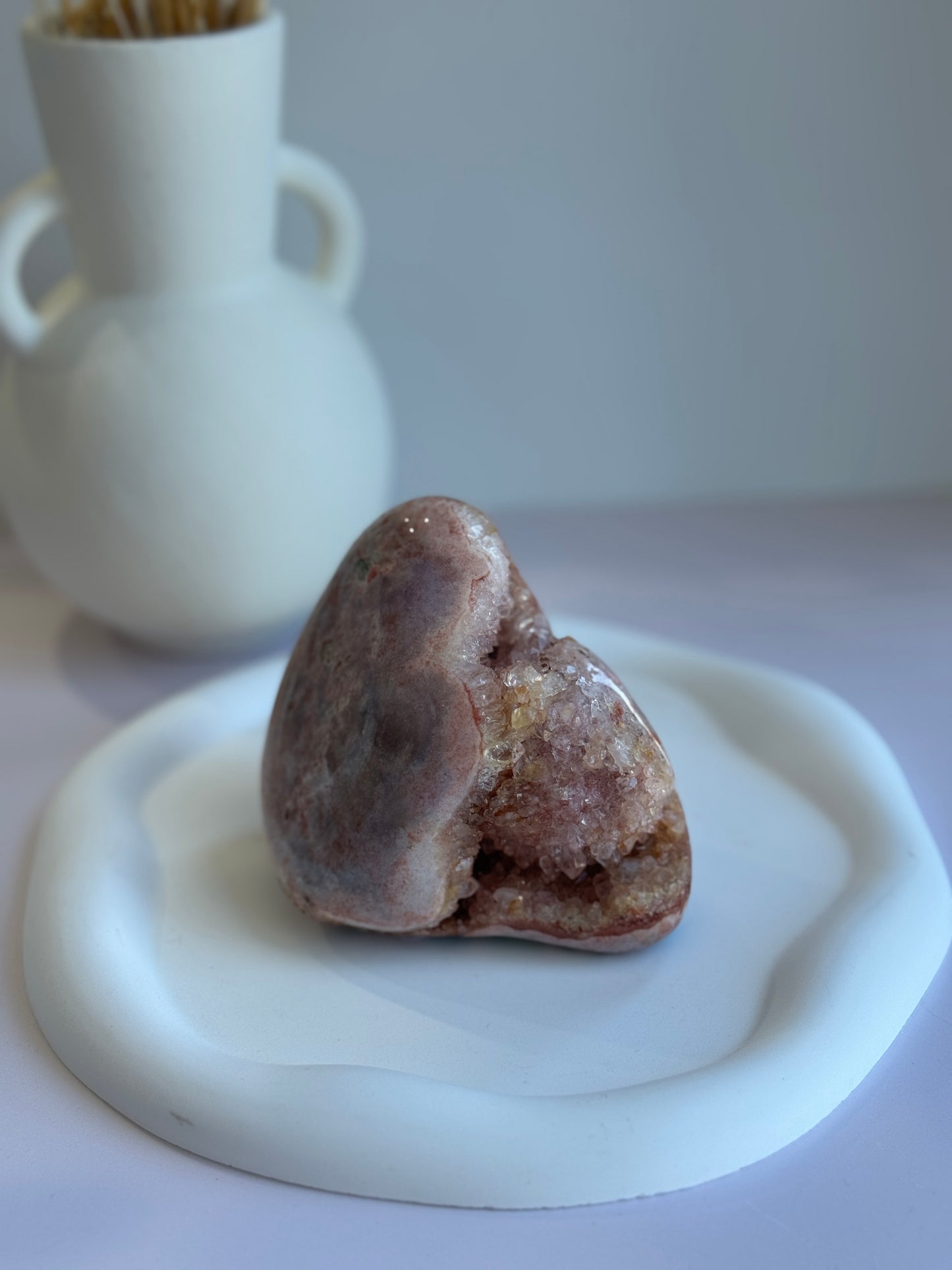 Pink Amethyst Freeform - L