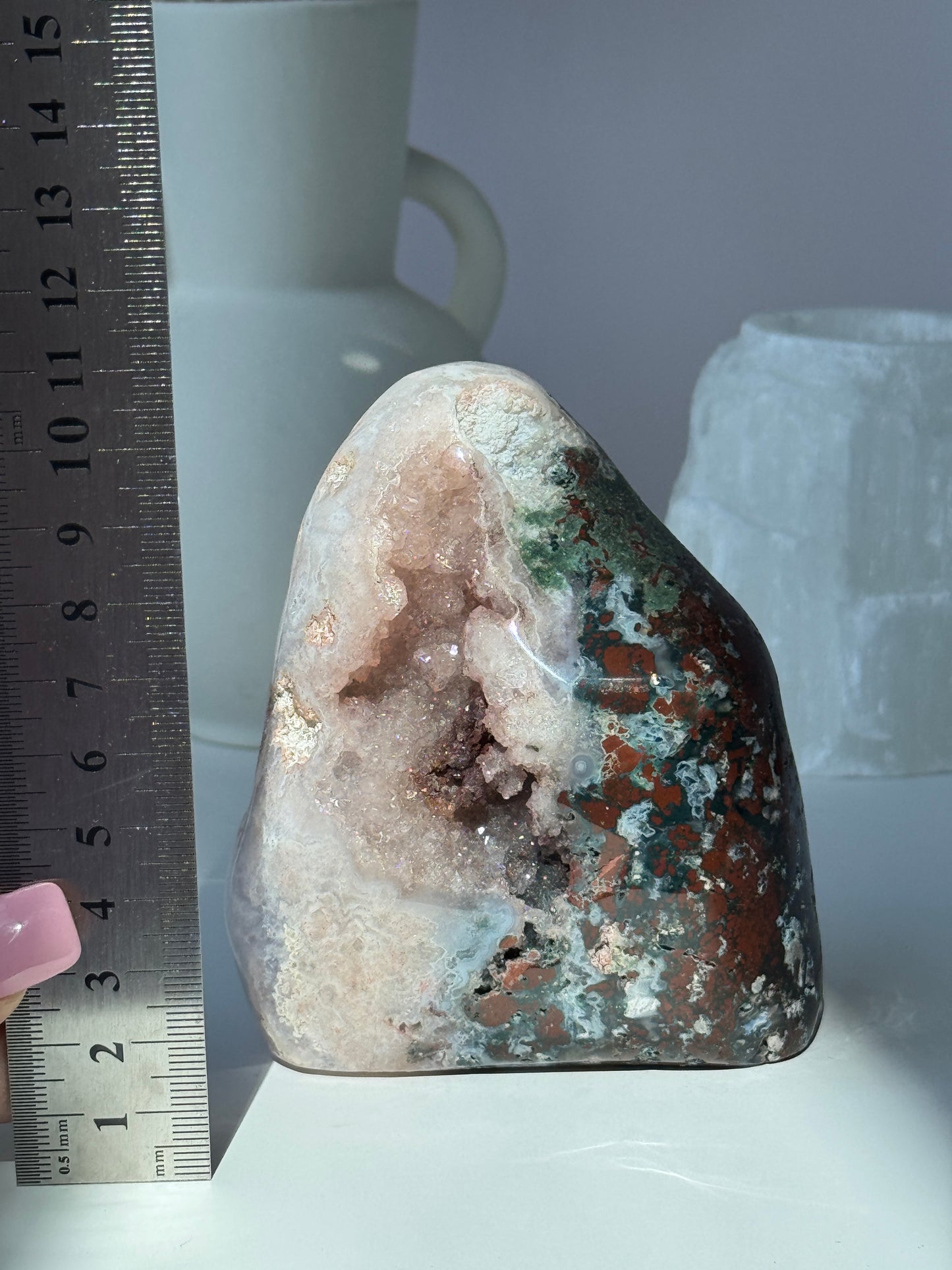 Pink Amethyst x Dragons Blood Freeform