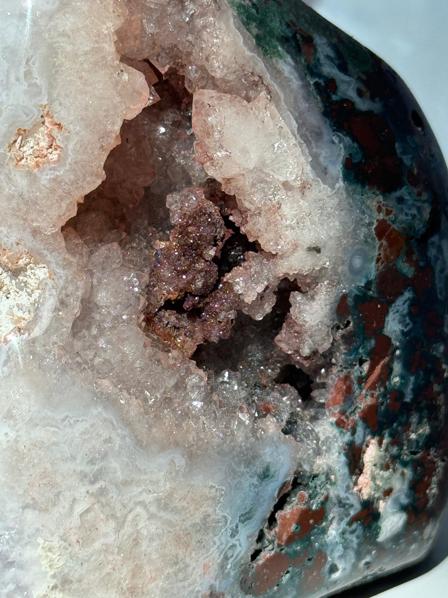 Pink Amethyst x Dragons Blood Freeform