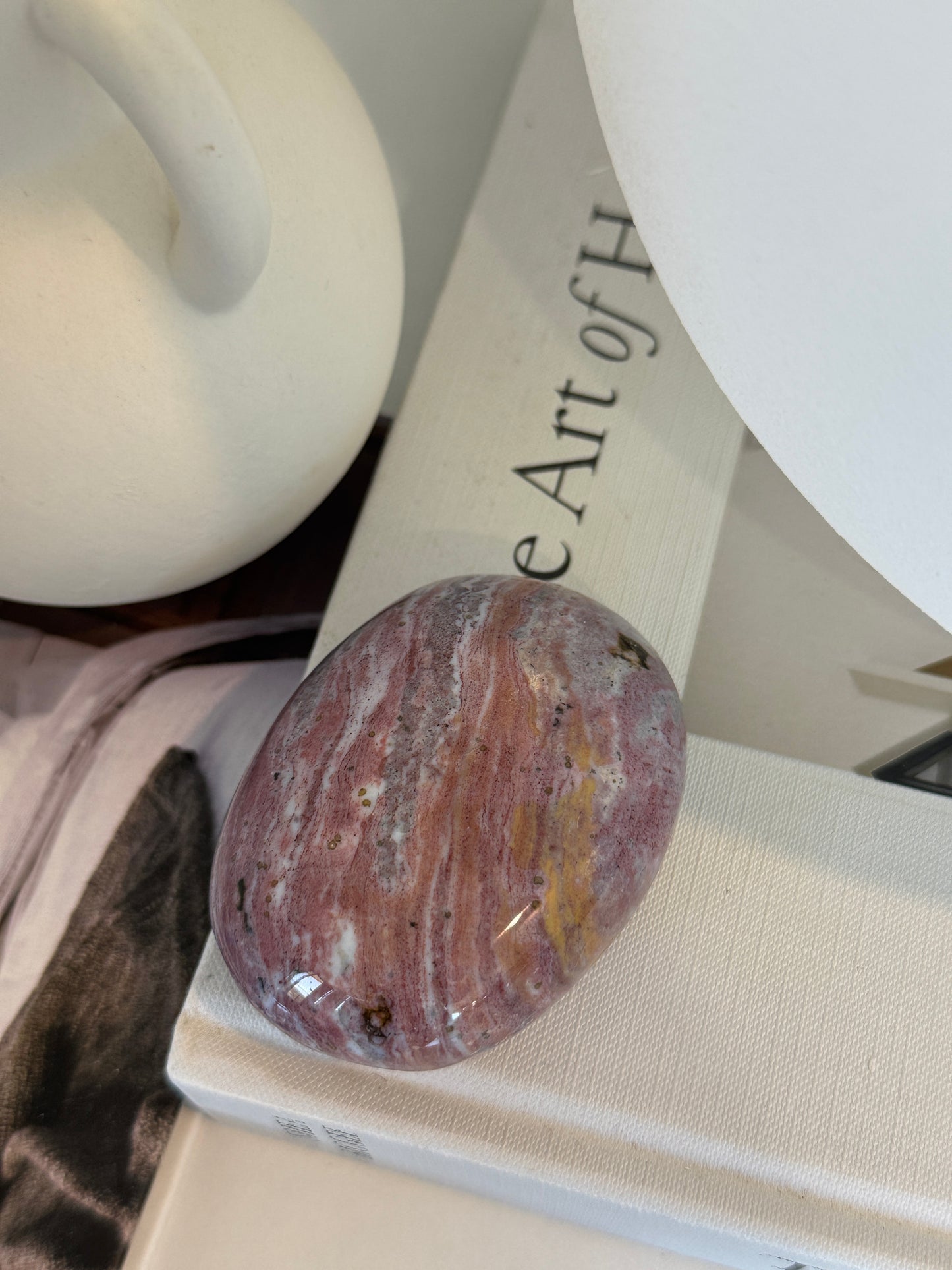 Ocean Jasper Palmstone - Lrg