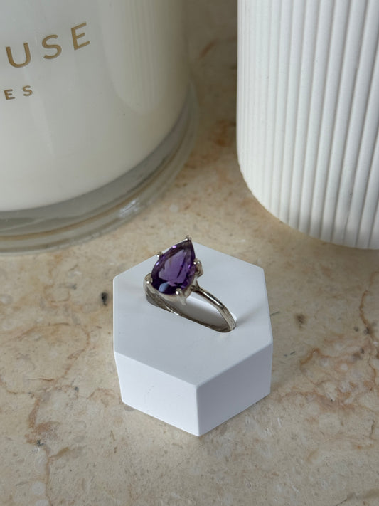 Amethyst Ring - 925 S/S