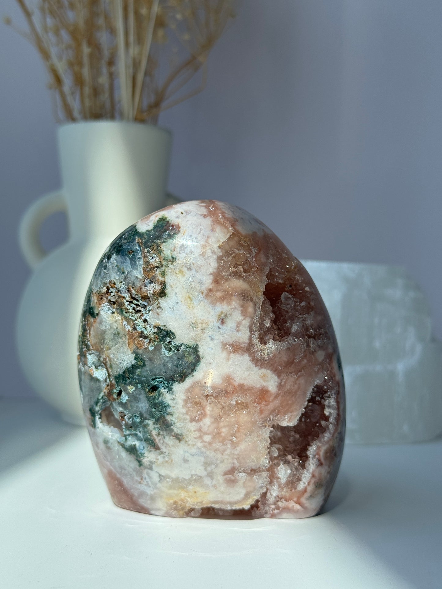 Pink Amethyst x Citrine