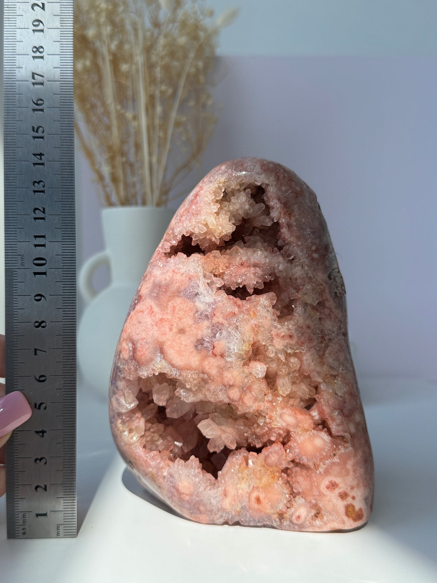 Pink Amethyst Freeform -  XL