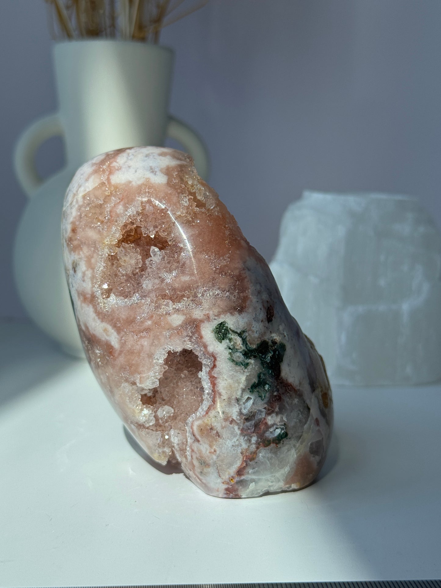 Pink Amethyst x Citrine