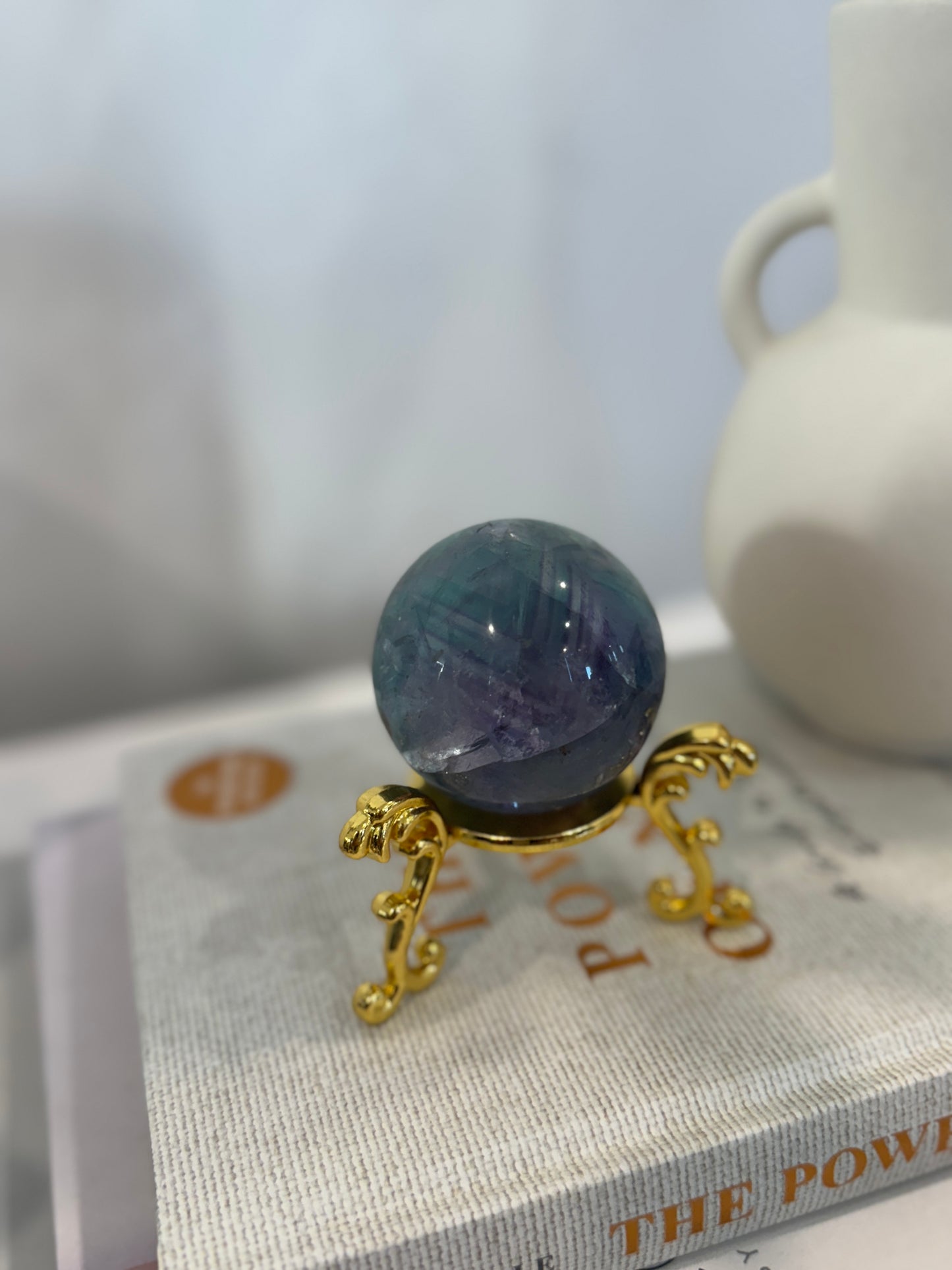 Fluorite Sphere - E