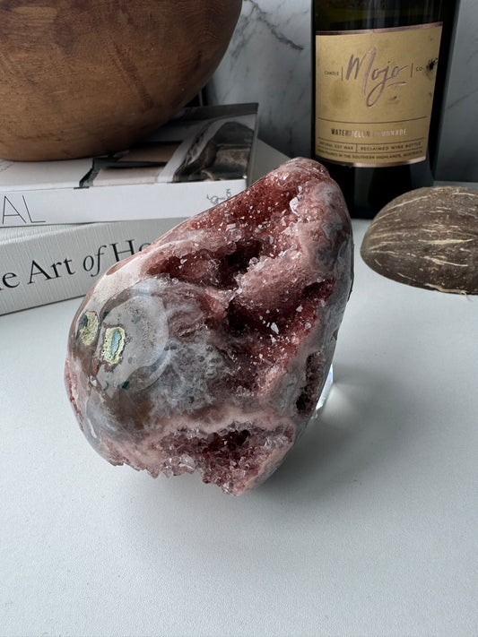 Pink Amethyst Freeform - H - A Grade