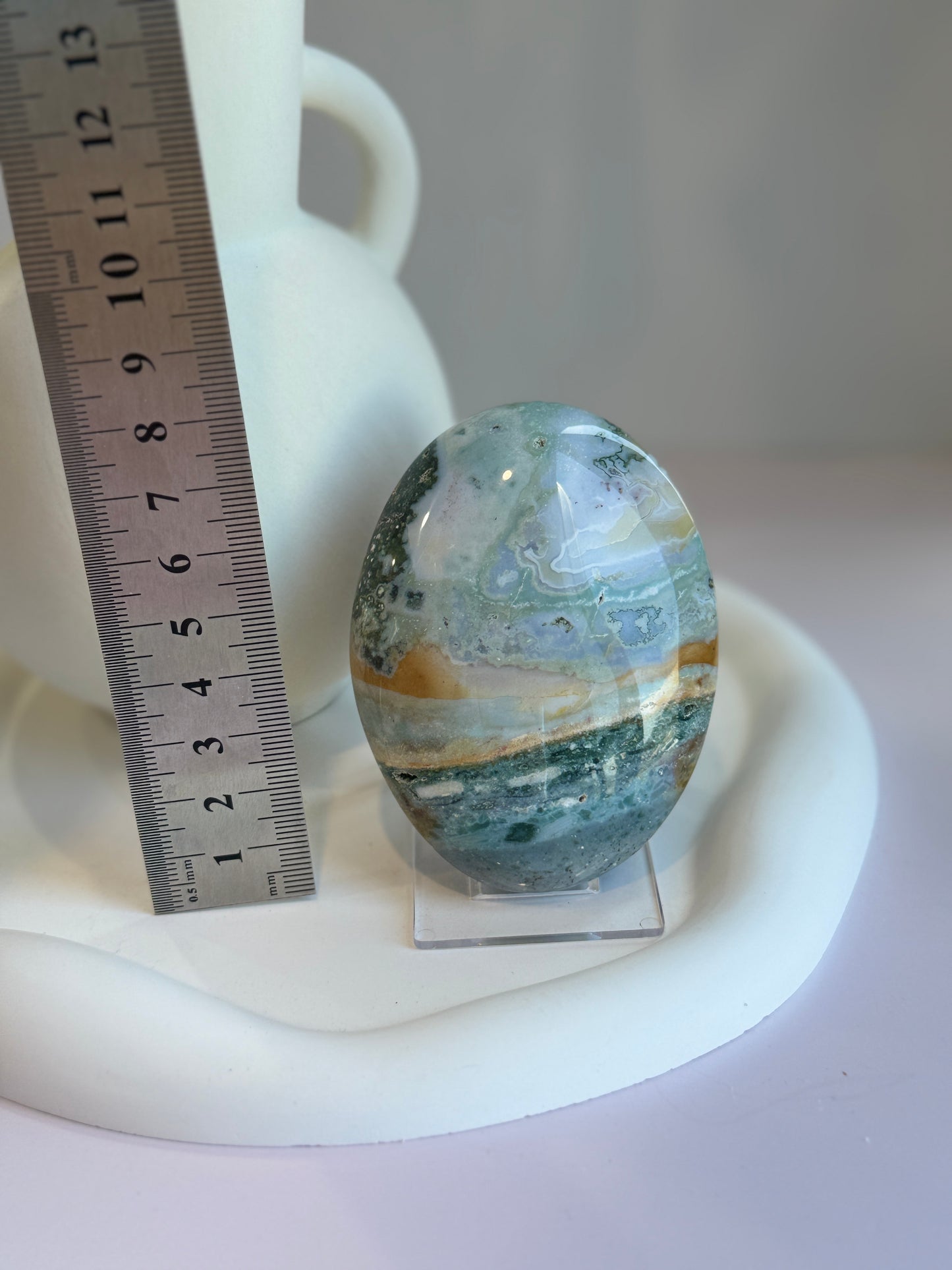 Ocean Jasper Palmstone Lrg - C