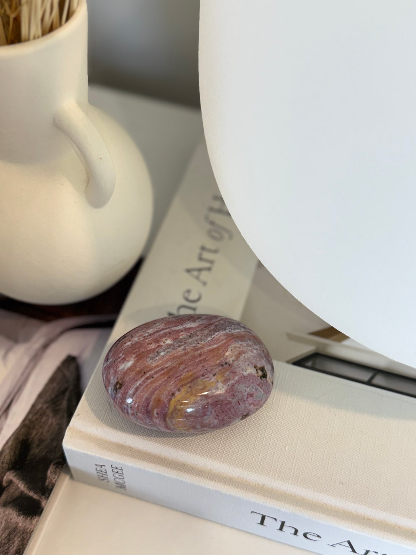 Ocean Jasper Palmstone - Lrg