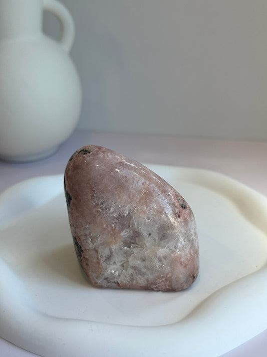 Pink Amethyst Freeform - J