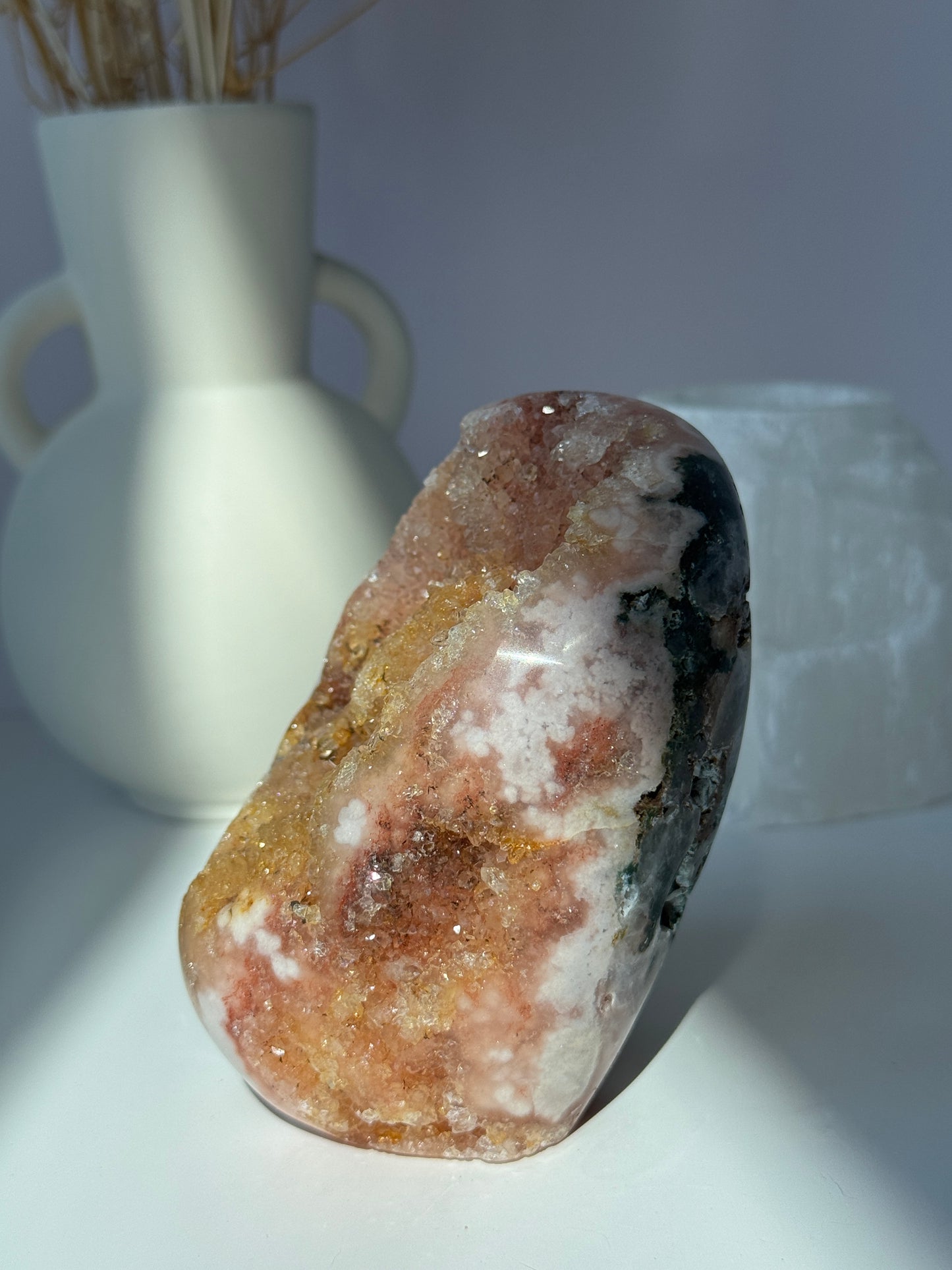 Pink Amethyst x Citrine