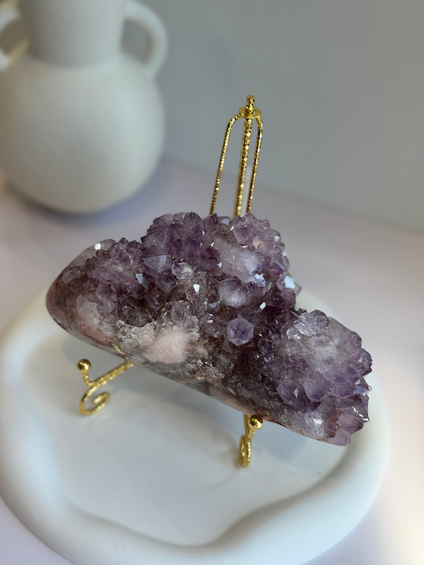 Pink Amethyst Freeform / Cluster - K