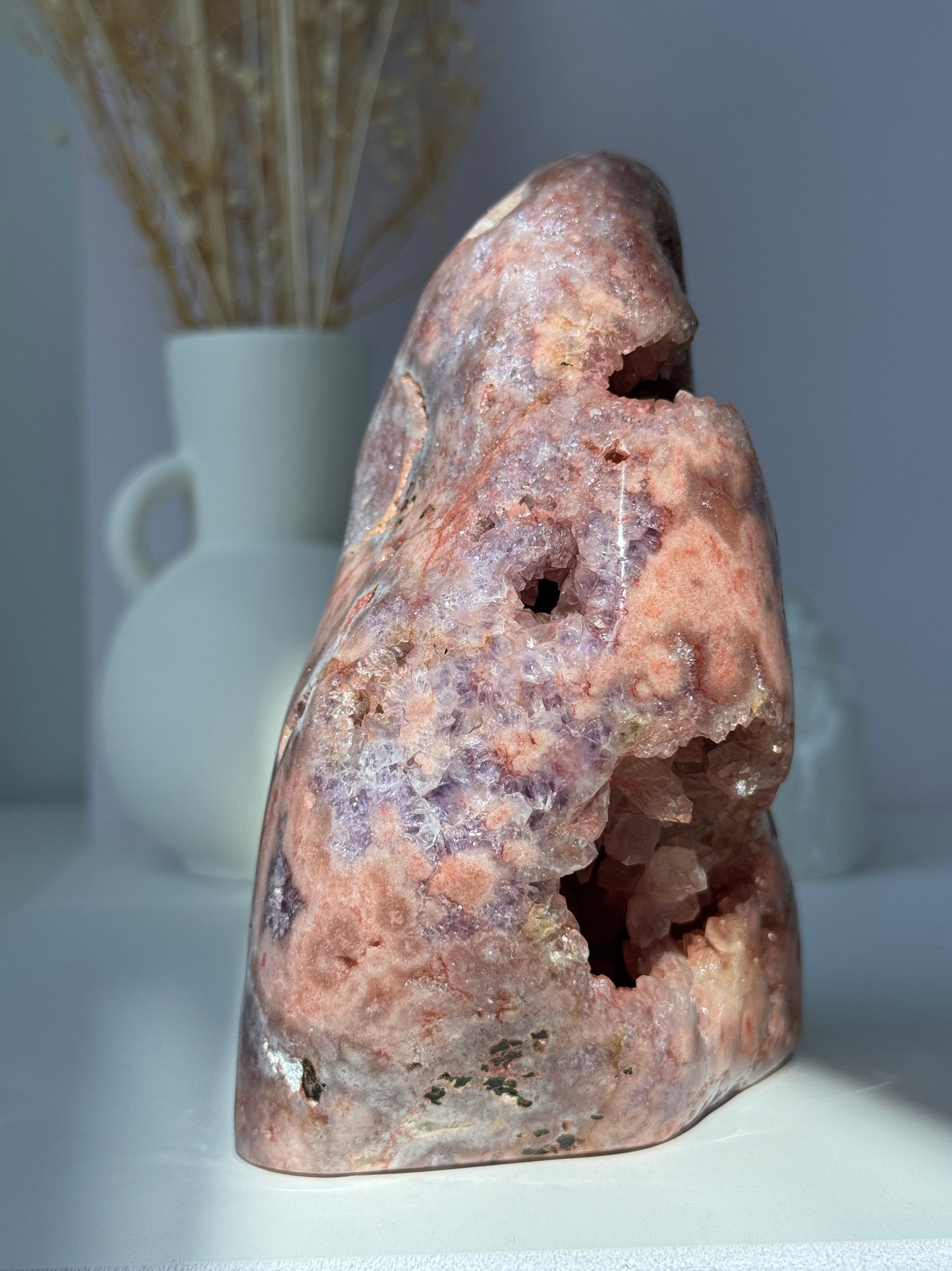 Pink Amethyst Freeform -  XL