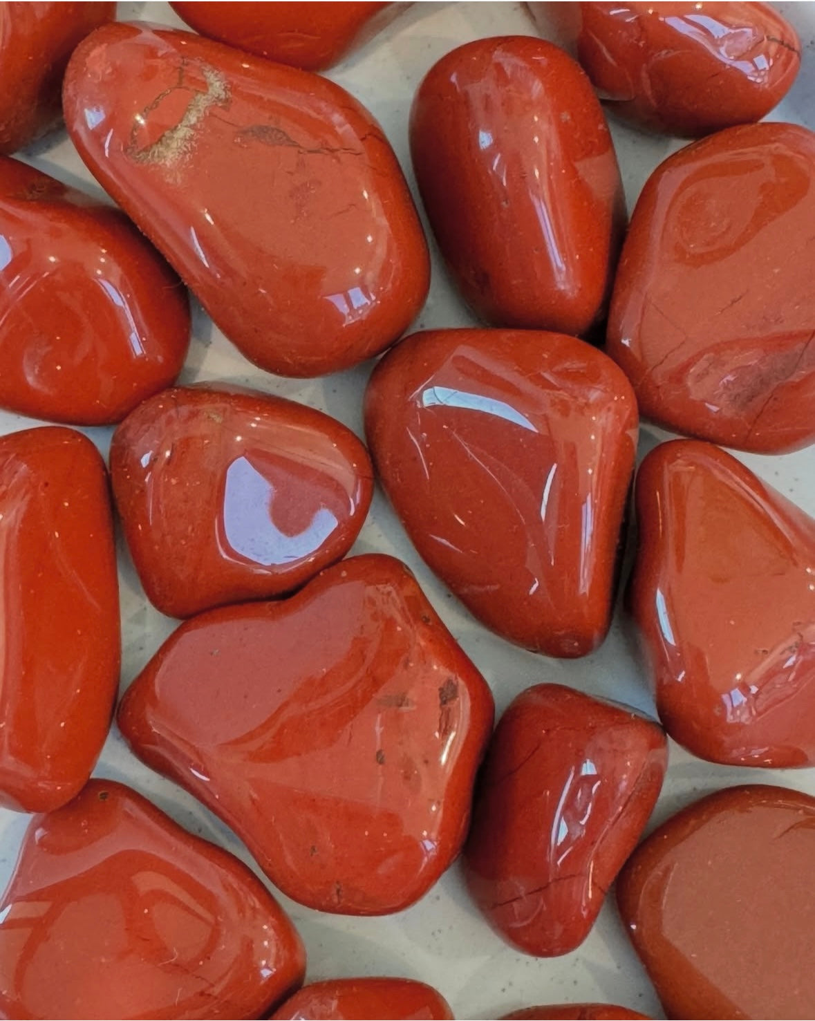 Red Jasper Tumbled Stone